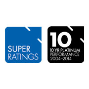 SuperRatings Platinum rating